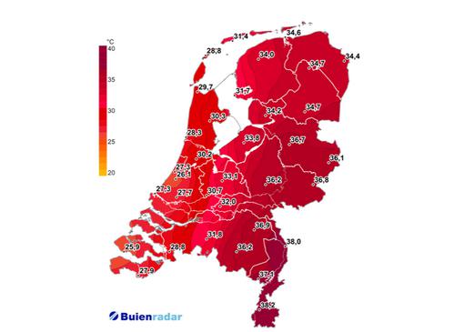 Hitteprotocol van kracht