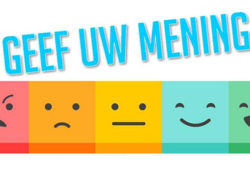 Uw mening over het vliegprogramma